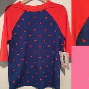 LuLaRoe Sloan Tee - size 4. NWT